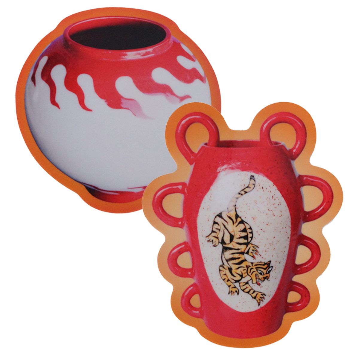 vase stickers