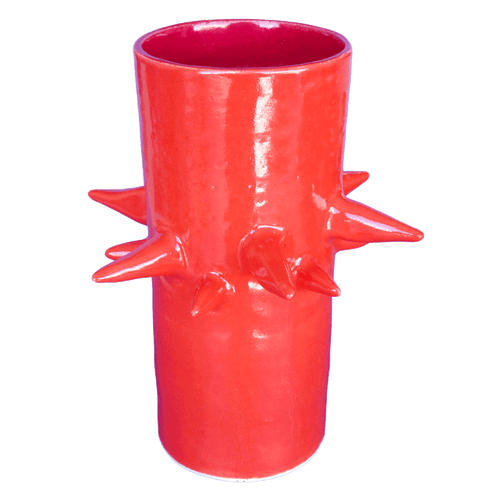 Orange Spike Vase