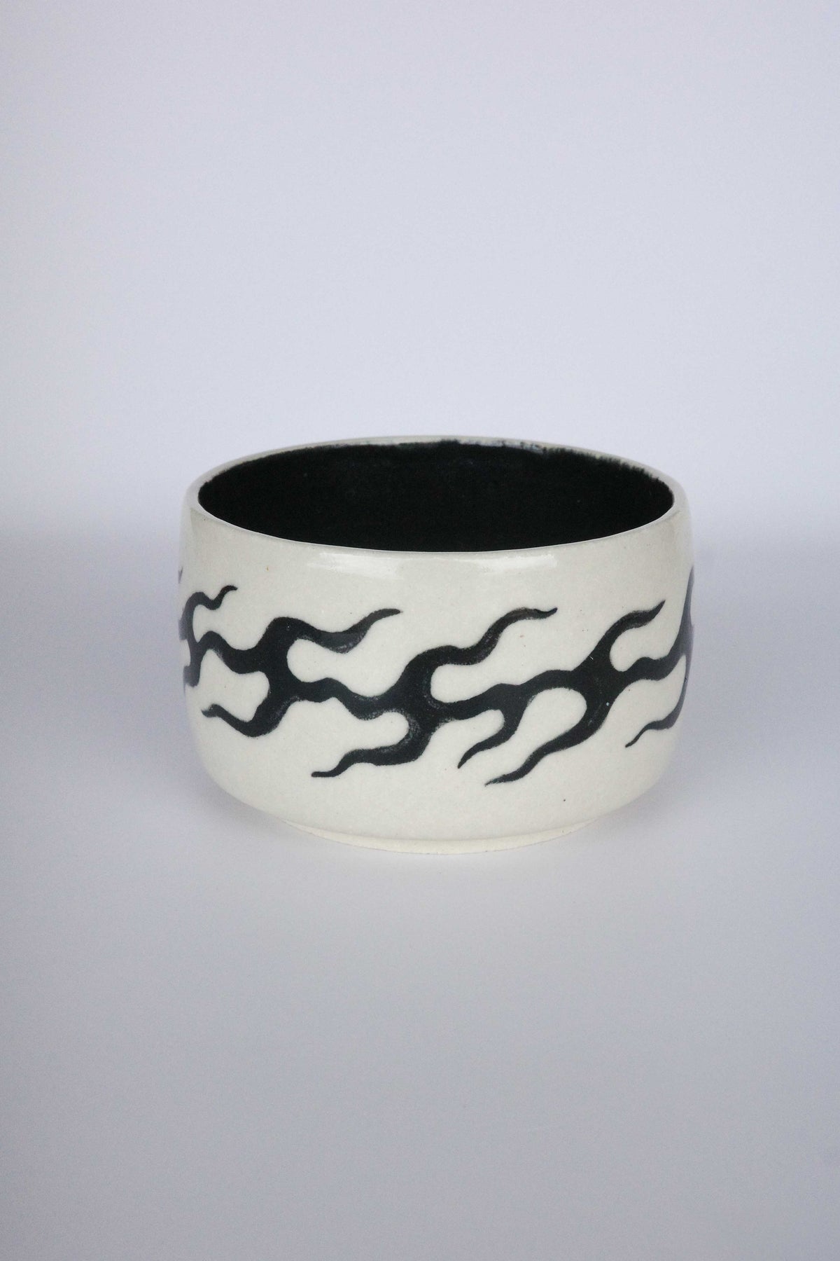 short black flame cup