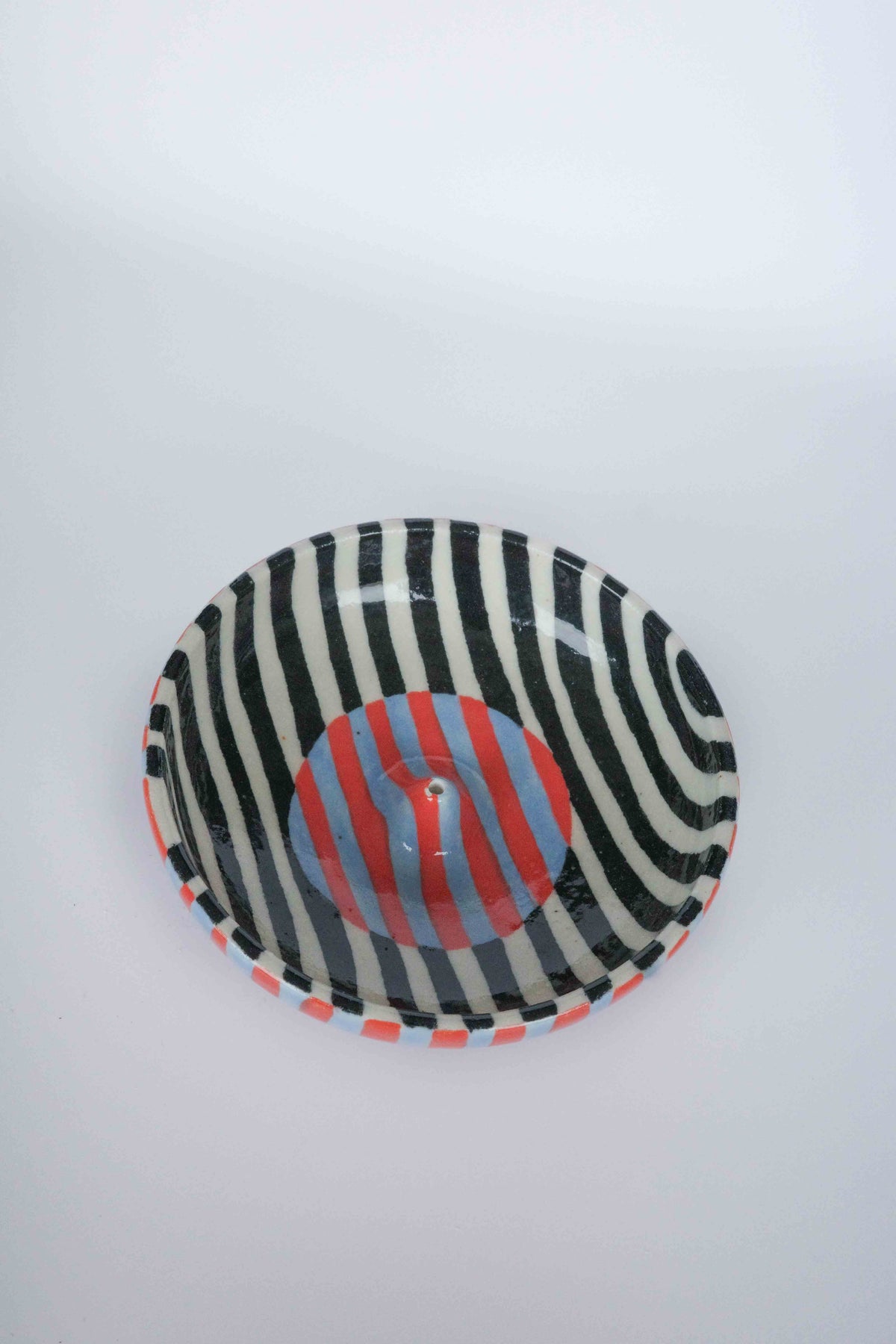 geometric incense dish