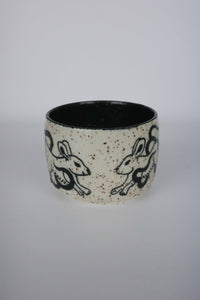 flamin rabbits cup
