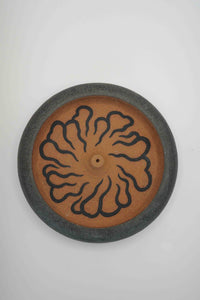 flame incense dish