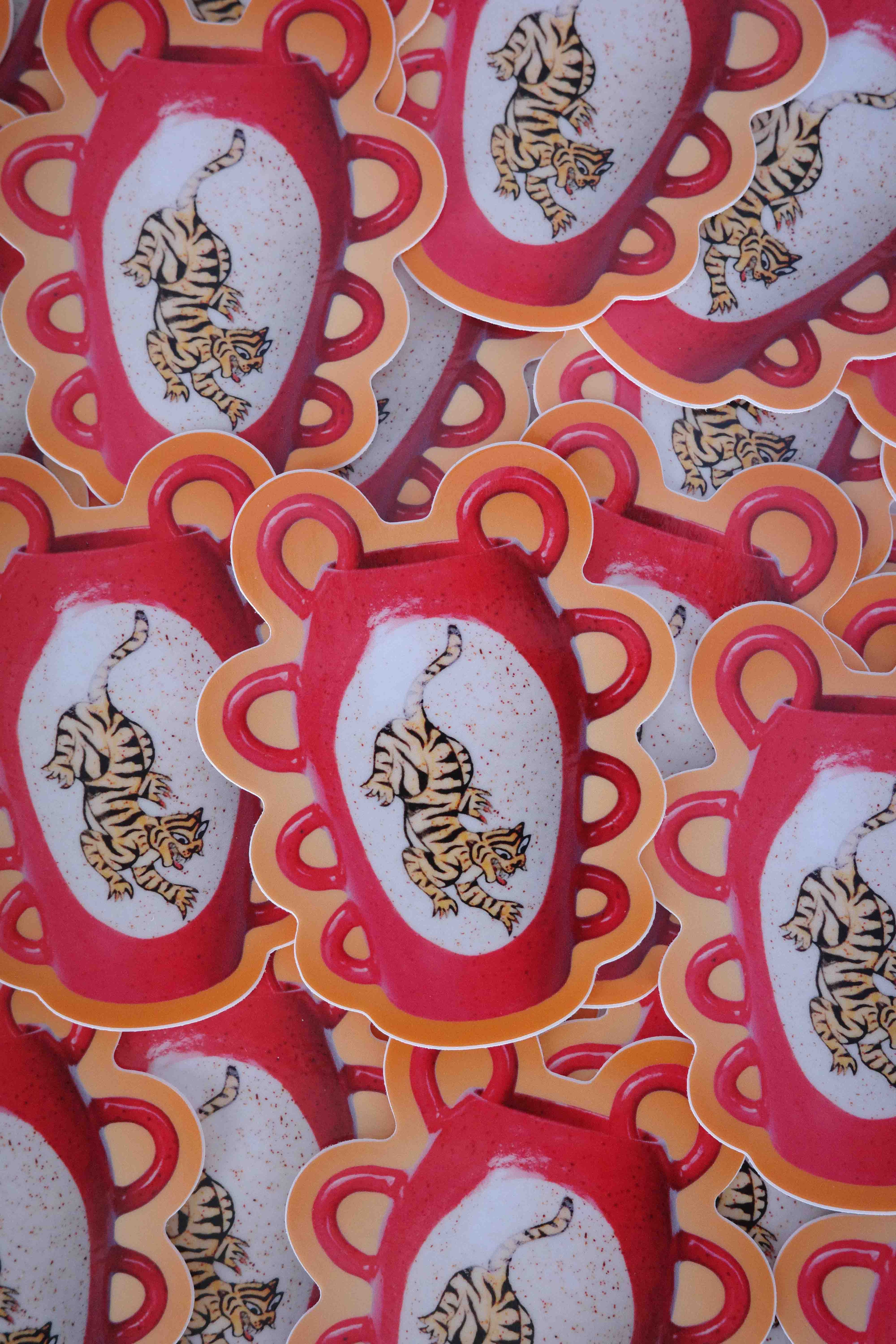 vase stickers