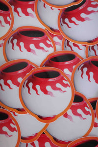 vase stickers