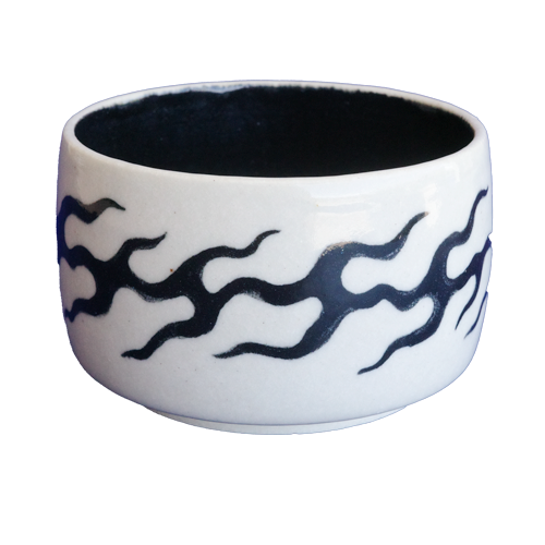 short black flame cup