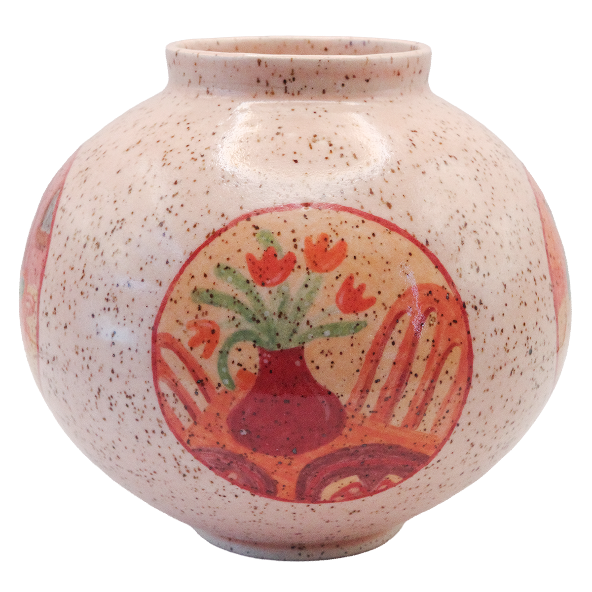 "i hope you like tables" vase